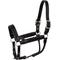 Show in main carousel: Perri's Leather Western Crocodile Embossed Show Horse Halter, Black, Cob slide 1 of 5