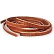 Show in main carousel: Perri's Leather Slot Tapered Harness Leather Western Horse Reins, Light Havana, 8-ft slide 1 of 2