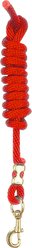 Perri's Leather Nylon with Snap Horse Lead, 8-ft, Red