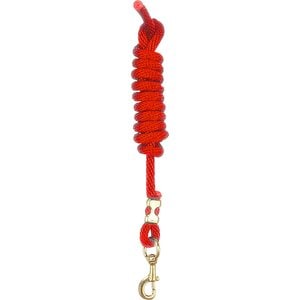 Perri's Leather Nylon with Snap Horse Lead, 8-ft, Red
