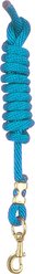 Perri's Leather Nylon with Snap Horse Lead, 8-ft, Turquoise