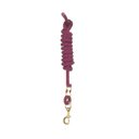 Perri's Leather Nylon with Snap Horse Lead, 8-ft, Burgundy