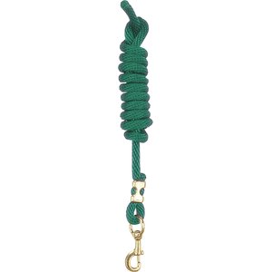Perri's Leather Nylon with Snap Horse Lead, 8-ft, Hunter Green