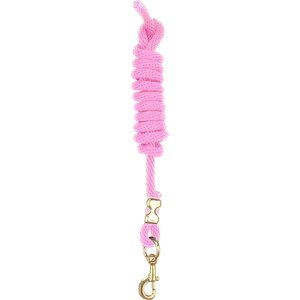 Perri's Leather Nylon with Snap Horse Lead, 8-ft, Hot Pink