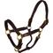 Show in main carousel: Perri's Leather Padded Horse Halter, Pony, Havana slide 1 of 2