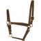 Show in main carousel: Perri's Leather 3/4-in No Snap Turnout Horse Halter, Havana, Weanling slide 1 of 2