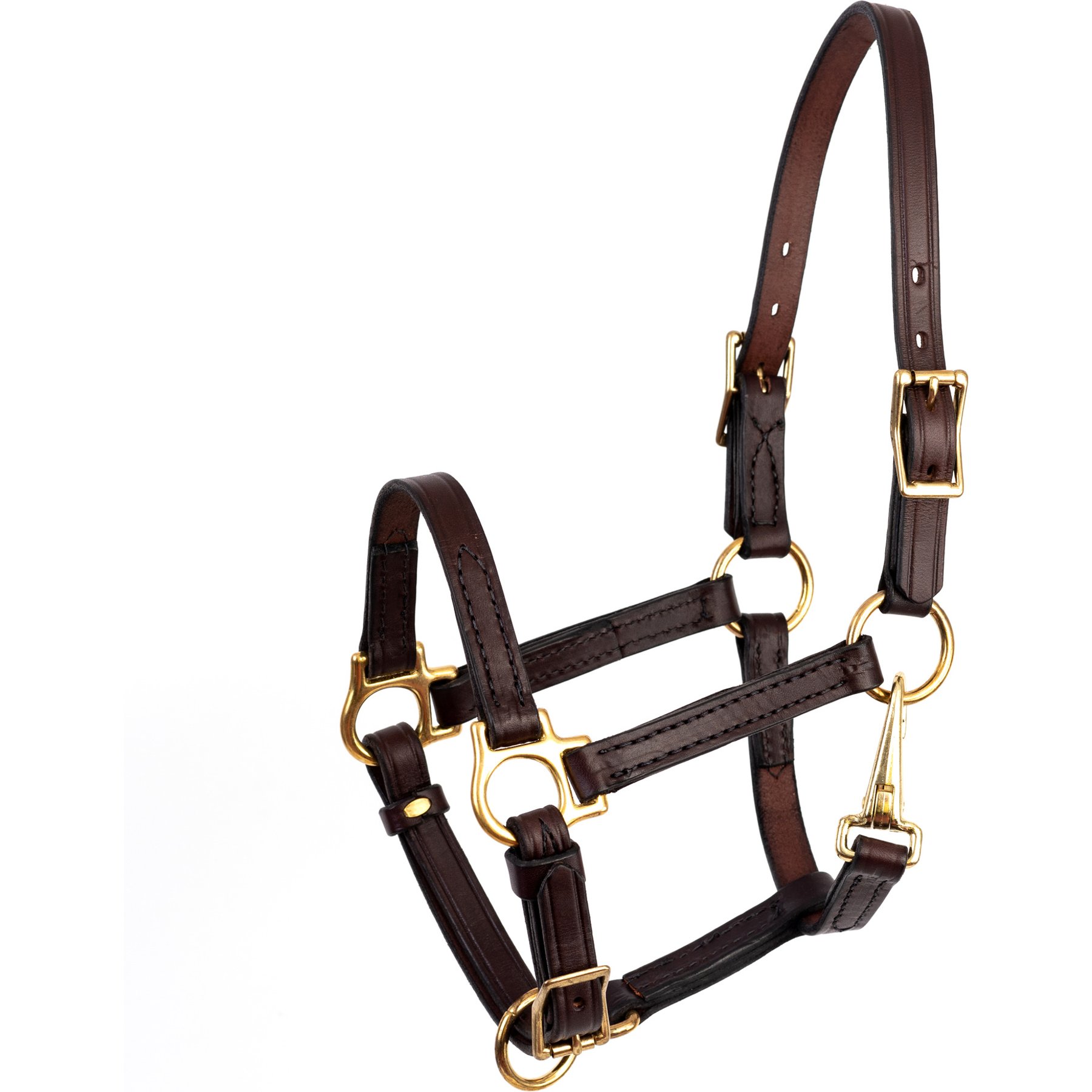 Perri's Leather 5/8-in Turnout Horse Halter, Havana, Mini B