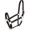 Show in main carousel: Perri's Leather 1-in Turnout Horse Halter, Black, Cob slide 1 of 4