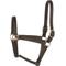Show in main carousel: Perri's Leather 1-in Track Turnout Horse Halter, Havana, Yearling slide 1 of 2