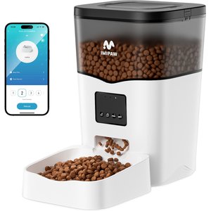 IMIPAW WiFi Automatic Cat Feeder, 3-L - Chewy.com