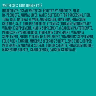 Show full view: A Strong Heart Whitefish & Tuna Dinner Paté Wet Cat Food, 5.5-oz, case of 24 slide 9 of 10
