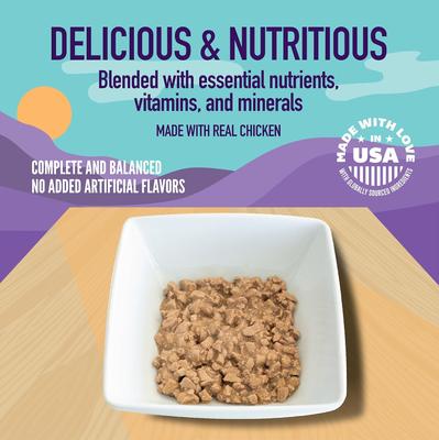 Show full view: A Strong Heart Prime Filets Chicken Dinner in Gravy Wet Cat Food, 5.5-oz, case of 24 slide 5 of 9