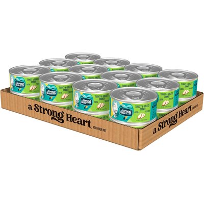 A Strong Heart A Strong Heart Turkey & Giblets Dinner Wet Cat Food, 5.5-oz, case of 24
