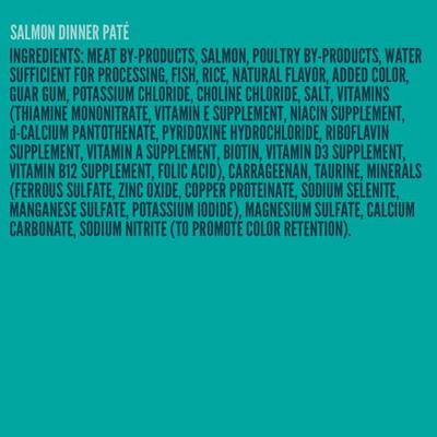 Show full view: A Strong Heart Salmon Dinner Paté Wet Cat Food, 5.5-oz, case of 24 slide 6 of 10