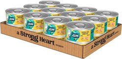 A Strong Heart Chicken & Tuna Dinner Paté Wet Cat Food, 5.5-oz, case of 24