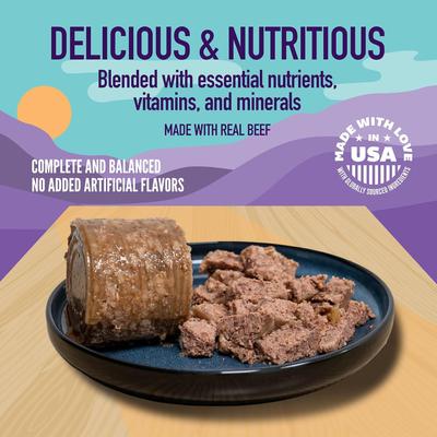 Show full view: A Strong Heart Variety Pack Chicken & Beef Canned Dog Food, 13.2-oz, case of 12 slide 9 of 11