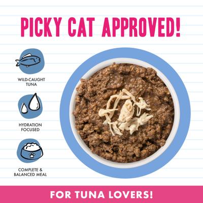 Show full view: BFF Tuna & Chicken Chuckles Dinner in Gelee Canned Cat Food, 3-oz, case of 24 slide 4 of 13