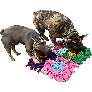 Piggy Poo and Crew Colorful Activity Snuffle Mat