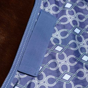Equinavia Arktis Regular Neck Horse Turnout Sheet, Skipper Blue, 75-in