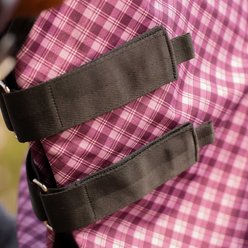 Equinavia Norse Heavy Weight 300-g Horse Turnout Blanket, Plum Wine/Orchid Haze, 75-in slide 2 of 9