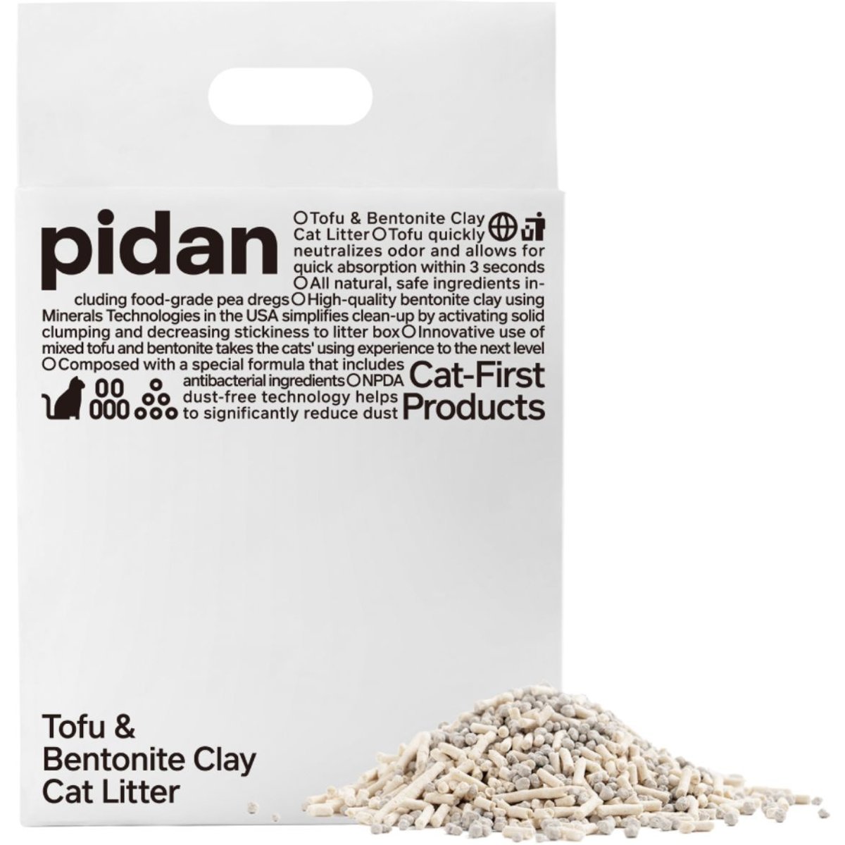 Pidan Signature Tofu Blend Cat Litter, 5.29-lb bag