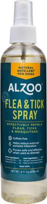 Show full view: ALZOO Natural Plant Based Flea & Tick Spray for Dogs, 8-fl oz bottle & ALZOO All in One Tick Remover for Dogs & Cats slide 2 of 9