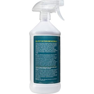 ALZOO Natural Plant Based Flea & Tick Home Spray for Dogs & Cats, 32-fl oz bottle