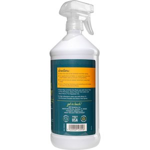 ALZOO Natural Plant Based Flea & Tick Home Spray for Dogs & Cats, 32-fl oz bottle