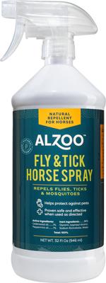 Show full view: ALZOO Natural Plant Based Herbal Insect Control Horse Collar & ALZOO Natural Plant Based Fly & Tick Repellent Horse Spray, 32-fl oz bottle slide 6 of 9