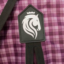 Equinavia Norse Heavy Weight 300-g Horse Turnout Blanket, Plum Wine/Orchid Haze, 84-in slide 2 of 9