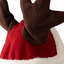 Horze Santa Reindeer Horse Cap, Dark Red, Pony slide 2 of 2
