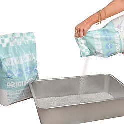 THE LICKER STORE Unscented Premium Clumping Bentonite Clay Cat Litter with Activated Charcoal, 18.7-lb bag slide 2 of 5