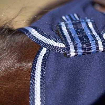 Show full view: Equinavia Norse Horse Fleece Quarter Sheet, Navy, Small slide 5 of 6