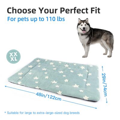 Mora Pets Cozy Star Print Non-Slip Dog & Cat Pad