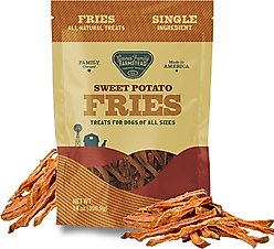 Gaines Family Farmstead Sweet Potato Fries Single Ingredient Dog Chews, 14-oz bag
