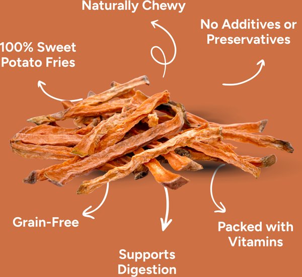 Gaines Family Farmstead Sweet Potato Bones Single Ingredient Dog Chews