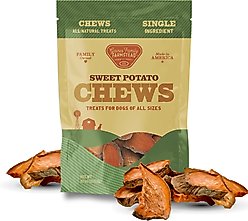 Gaines Family Farmstead Sweet Potato Chews Dehydrated Dog Treats, 32-oz bag