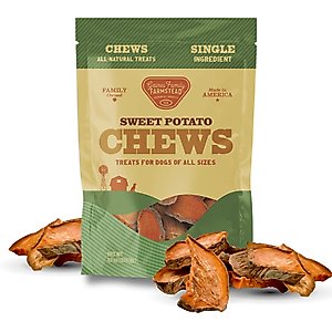 Gaines Family Farmstead Sweet Potato Chews Dehydrated Dog Treats, 32-oz bag