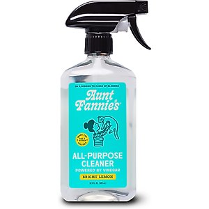 Aunt Fannie's Cleaning Vinegar Bright Lemon Scented Cat Cleaner, 16.9-fl oz bottle