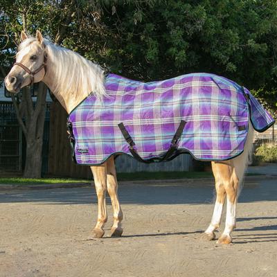 Show full view: Kensington Protective Products UV Protective Horse Fly Sheet, 81-in, Lavender Mint slide 2 of 9