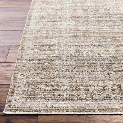 Show full view: Livabliss Margaret Machine Washable Dog Area Rug, Taupe/Charcoal/Dark Brown/Gray, 7.83 x 10-ft slide 4 of 8