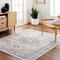 Show in main carousel: Livabliss Lillian Machine Washable Dog Area Rug, Oatmeal/Gray/Dark Blue/Brown/Olive, 7.83 x 10-ft slide 3 of 9