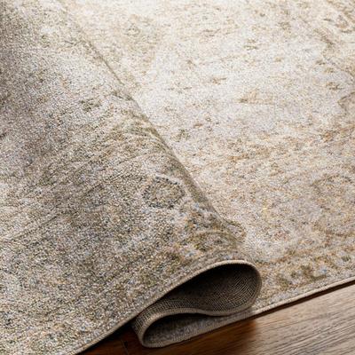 Show full view: Livabliss Lillian Machine Washable Dog Area Rug, Gray/Olive/Brown/Oatmeal/Black, 9.16 x 12.33-ft slide 3 of 8