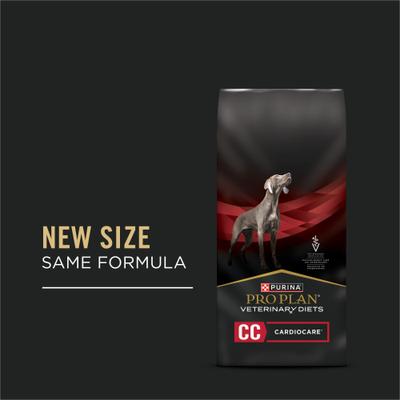 Show full view: Purina Pro Plan Veterinary Diets CC CardioCare High Protein Chicken Flavor Dry Dog Food, 16.5-lb bag slide 3 of 11