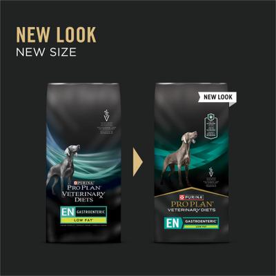 Show full view: Purina Pro Plan Veterinary Diets EN Gastroenteric Low Fat Dry Dog Food, 25-lb bag slide 3 of 12