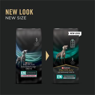 Show full view: Purina Pro Plan Veterinary Diets EN Gastroenteric Fiber Balance Dry Dog Food, 16.5-lb bag slide 3 of 12