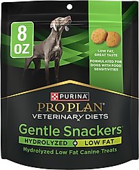 Purina Pro Plan Veterinary Diets Gentle Snackers Dog Treats, 8-oz pouch