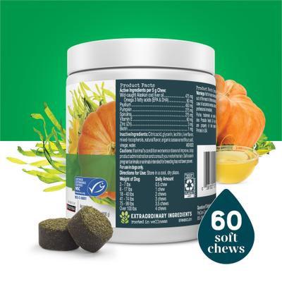 Show full view: EverRoot By Purina Multi-Benefit Soft Chews Supplement for Dogs, 10.6-oz canister slide 3 of 11