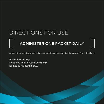 Show full view: Purina Pro Plan Veterinary Diets Calming Care Liver Flavored Powder Calming Supplement for Dogs, 30 count slide 10 of 11