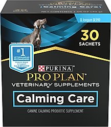 Purina Pro Plan Veterinary Diets Calming Care Liver Flavored Powder Calming Supplement for Dogs, 30 count
